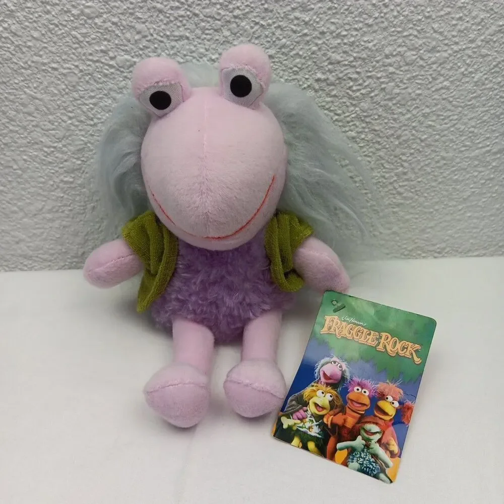 Jim Henson Muppets Fraggle Rock Mokey Big Head Plush 7